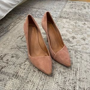 Madewell Suede Pumps